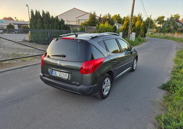 Peugeot 207 cena 10900 przebieg: 164000, rok produkcji 2009 z Myślibórz małe 172